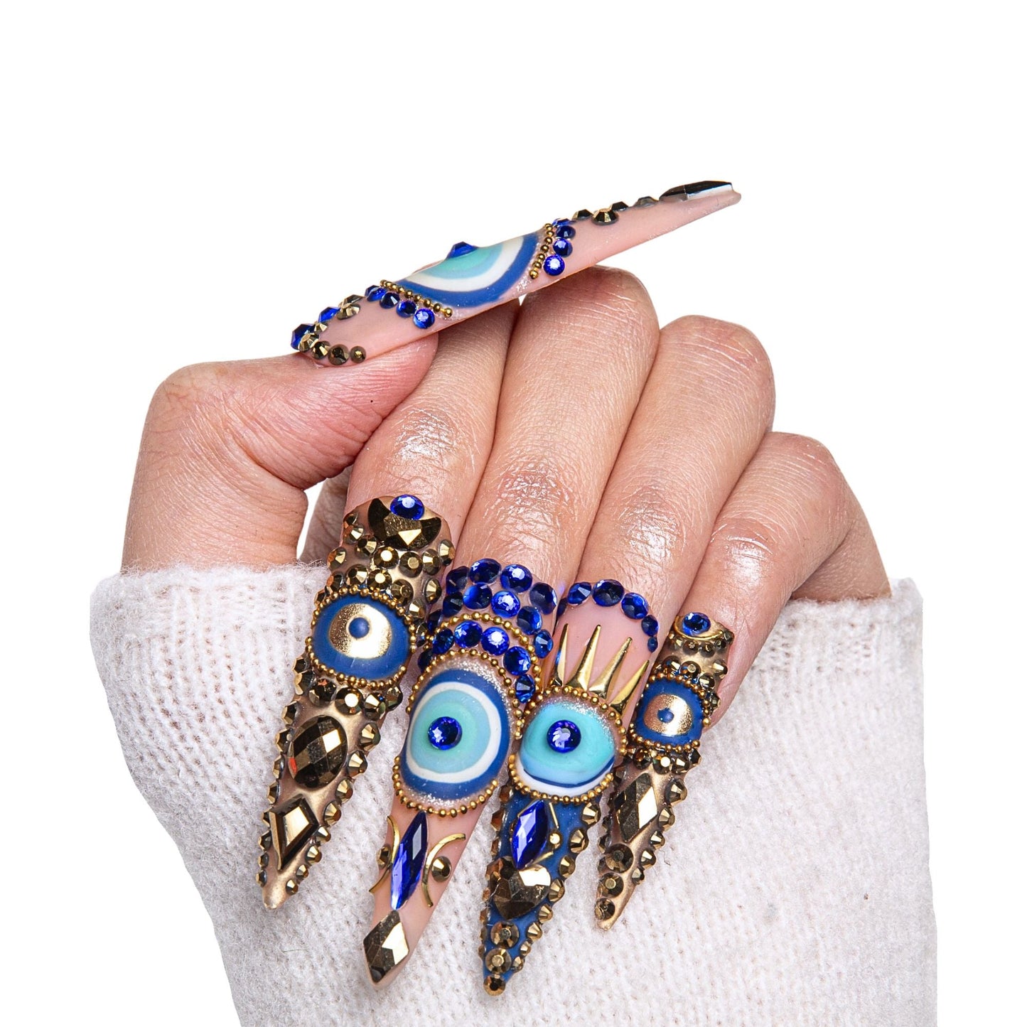 Spiritual Beacon Handmade Nails H234