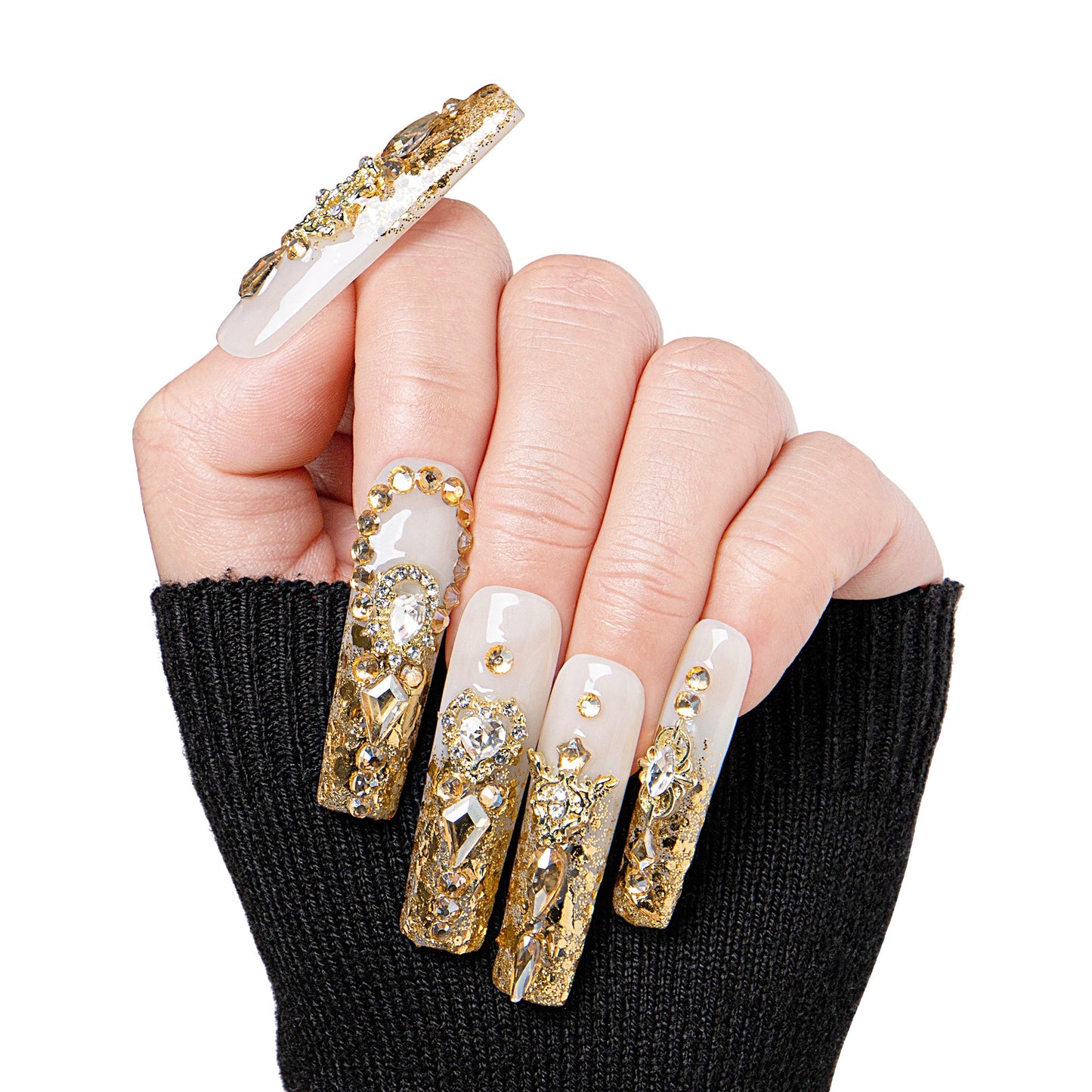 Golden Gala Handmade Nails H240