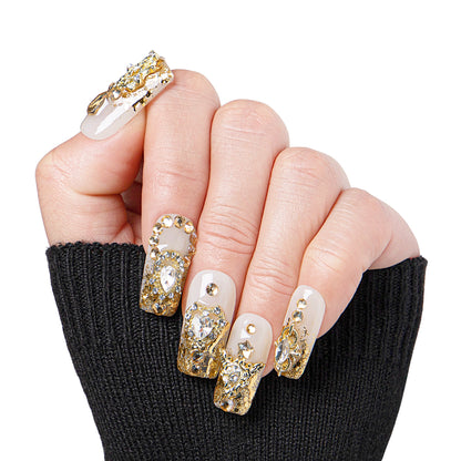 Golden Gala Handmade Nails H240