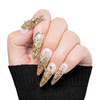 Golden Gala Handmade Nails H240