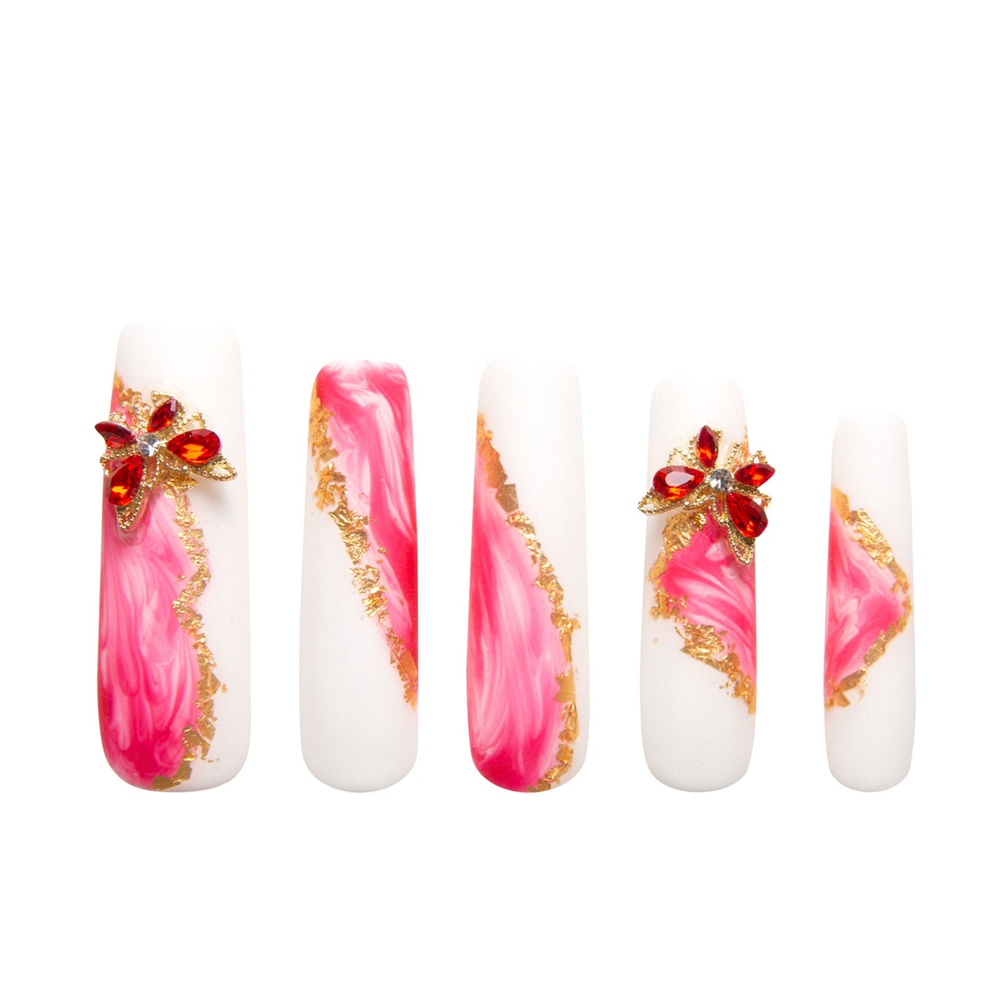 Into The Pink Handmade Nails H243