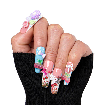 Secret Garden Handmade Nails H265
