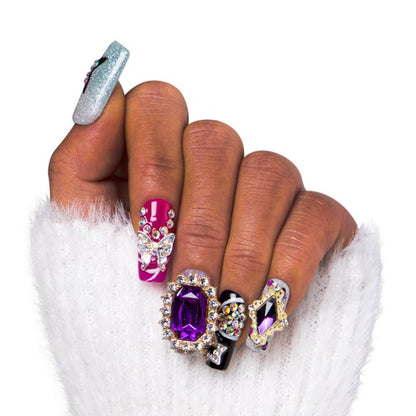 Jungle Gems Handmade Nails H267