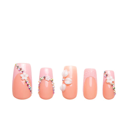 Pink Lady Handmade Nails H281