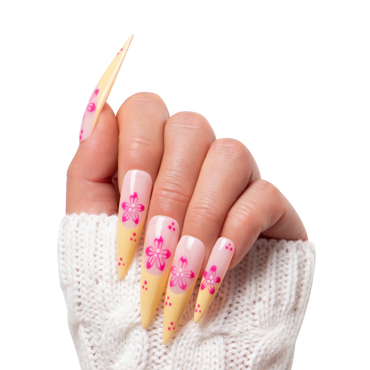Waikiki Beach Handmade Nails H285