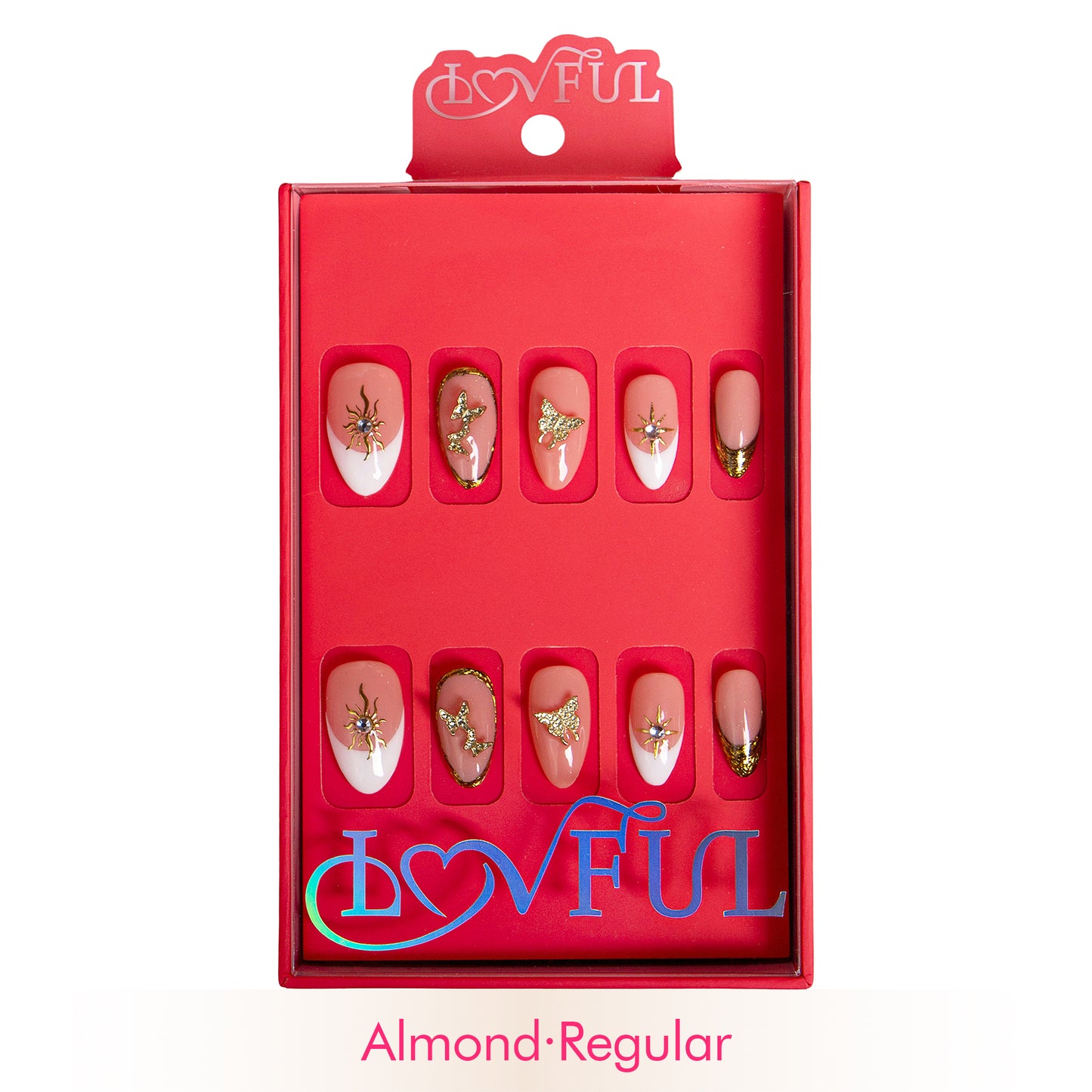 Queen's Gambit Handmade Nails H293