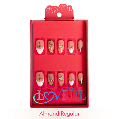 Queen's Gambit Handmade Nails H293