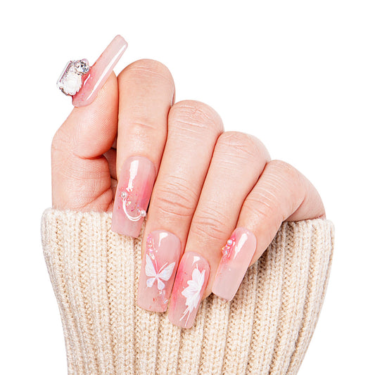 Love is in the Air Handmade Nails H296