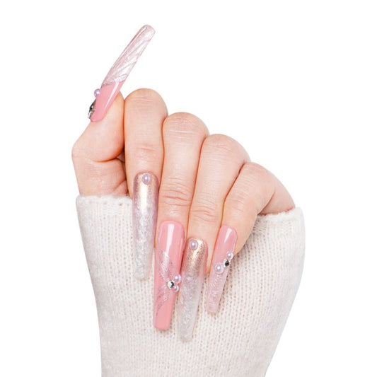 Pink Reverie Handmade Nails H326