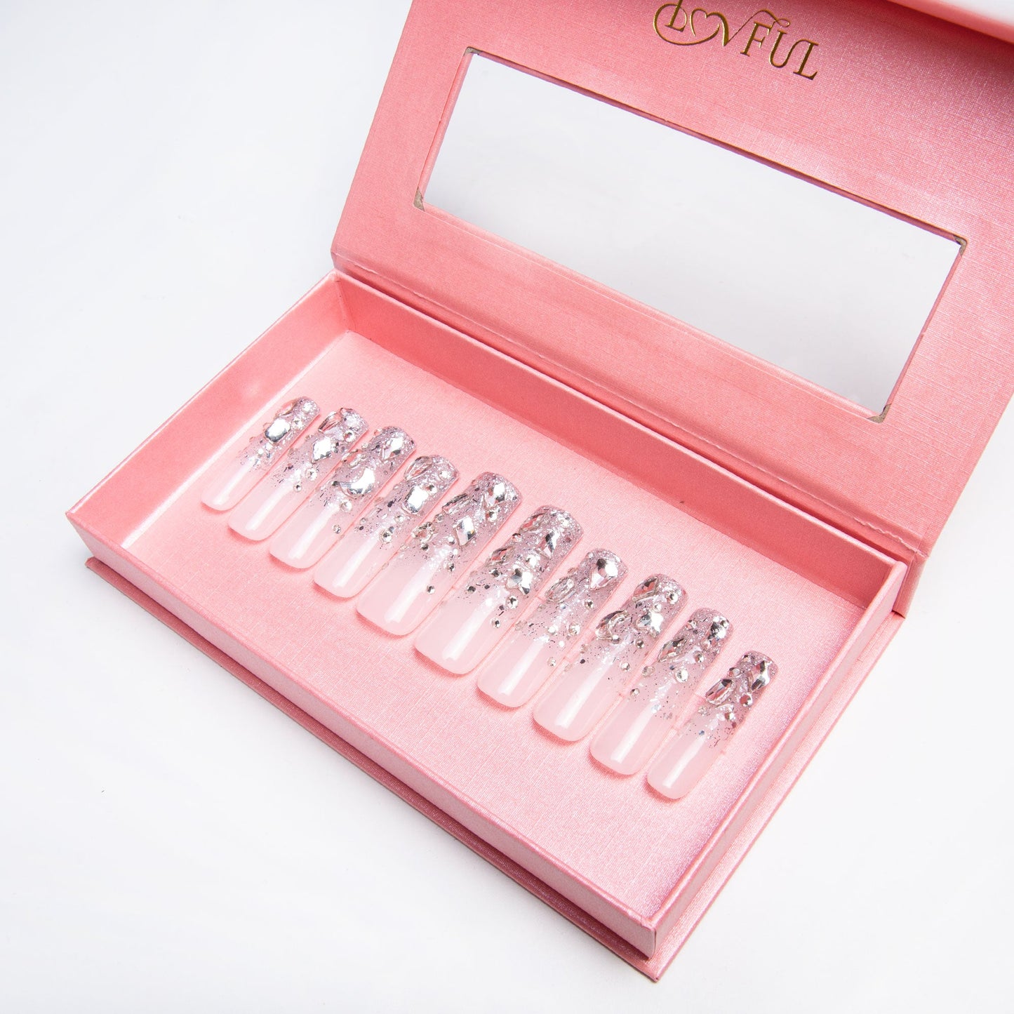 Dewdrop Dreams Handmade Nails H347