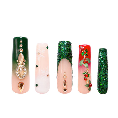 Twinkling Pines Handmade Nails H351