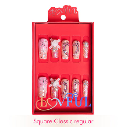 Winter Dreamscape Handmade Nails H352