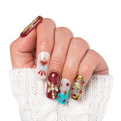 Renaissance Revival Handmade Nails H376