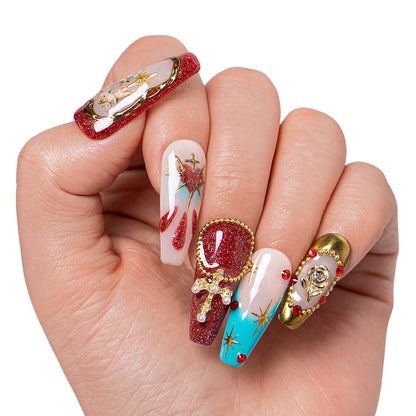 Renaissance Revival Handmade Nails H376