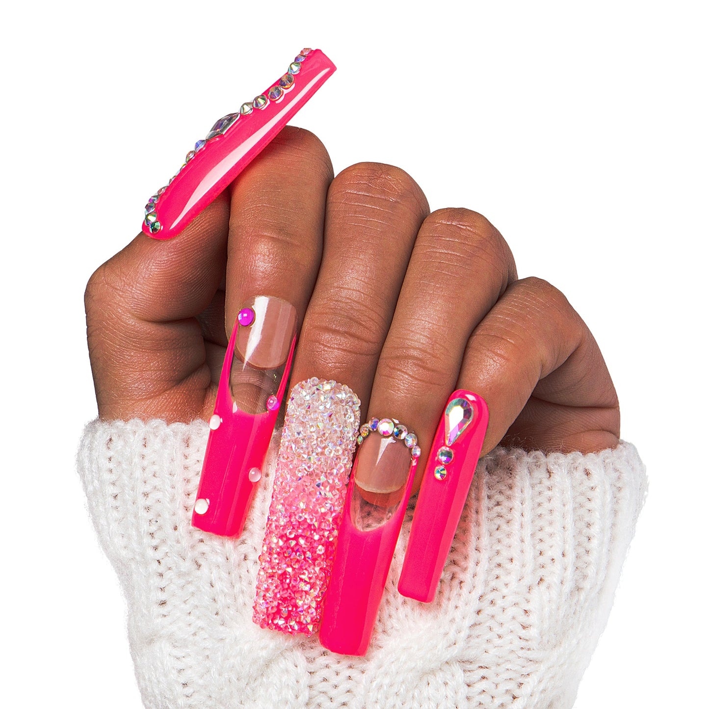 Pink Typhoon Handmade Nails H38