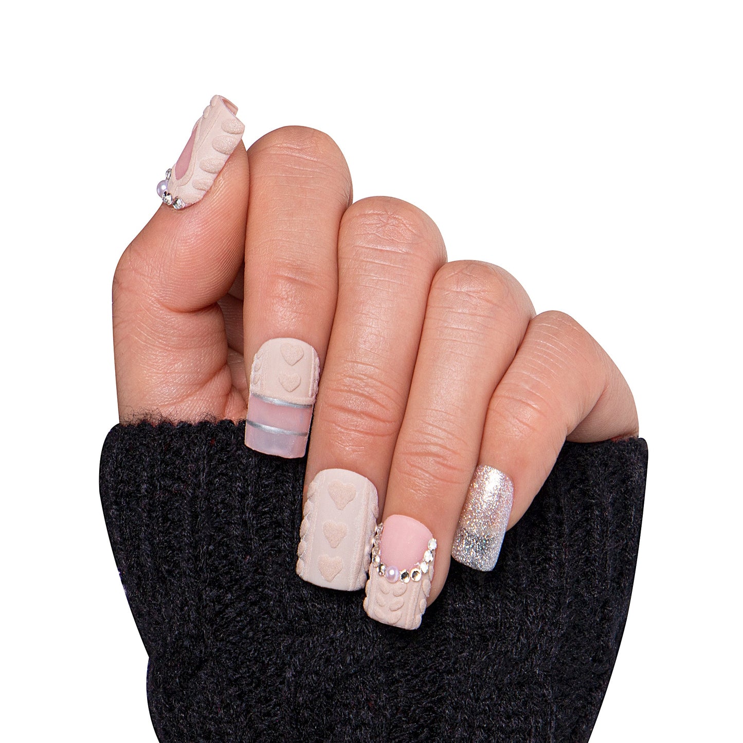 Elegant Knits Handmade Nails H382