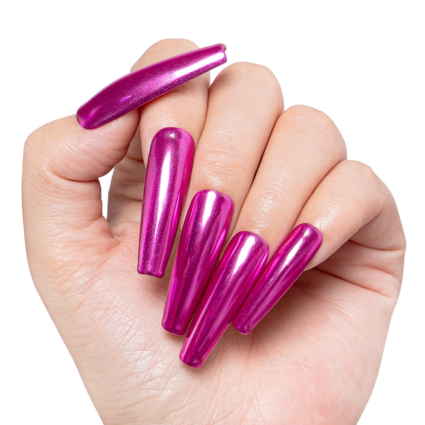 Berry Voltage Handmade Nails H405