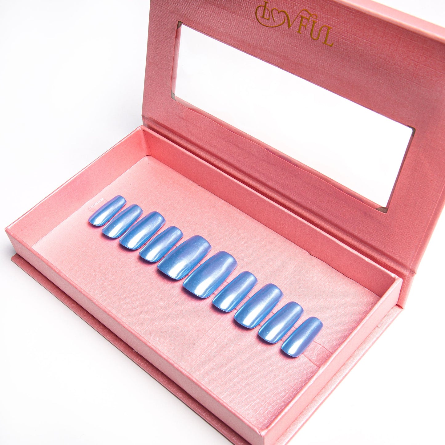 Electric Sky Handmade Nails H407