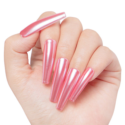 Ros¨¦ Prism Handmade Nails H408