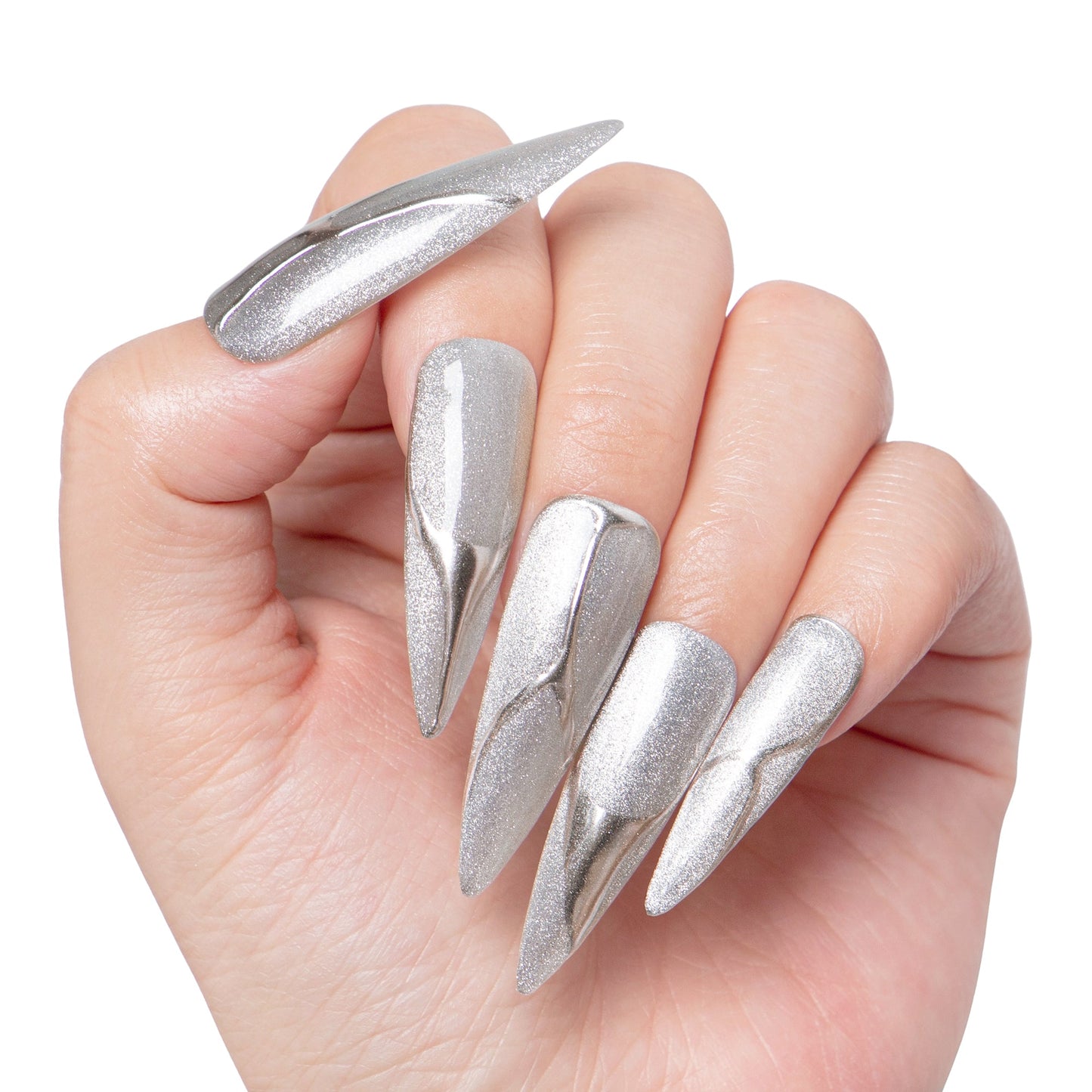 Lunar Storm Handmade Nails H410