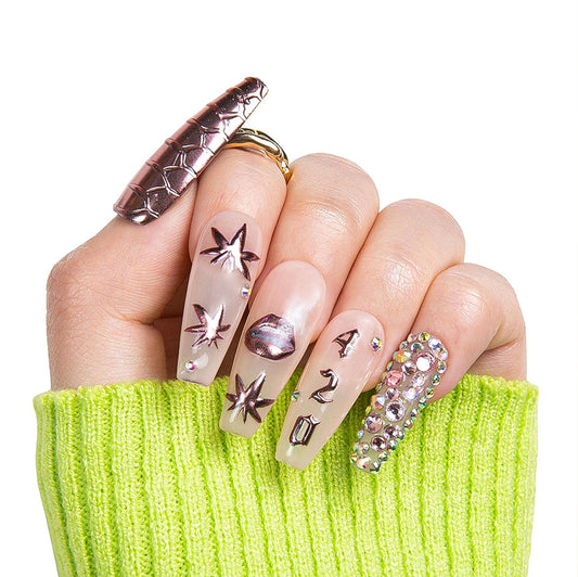 Mary Jane¡¯s Jewels Handmade Nails H431