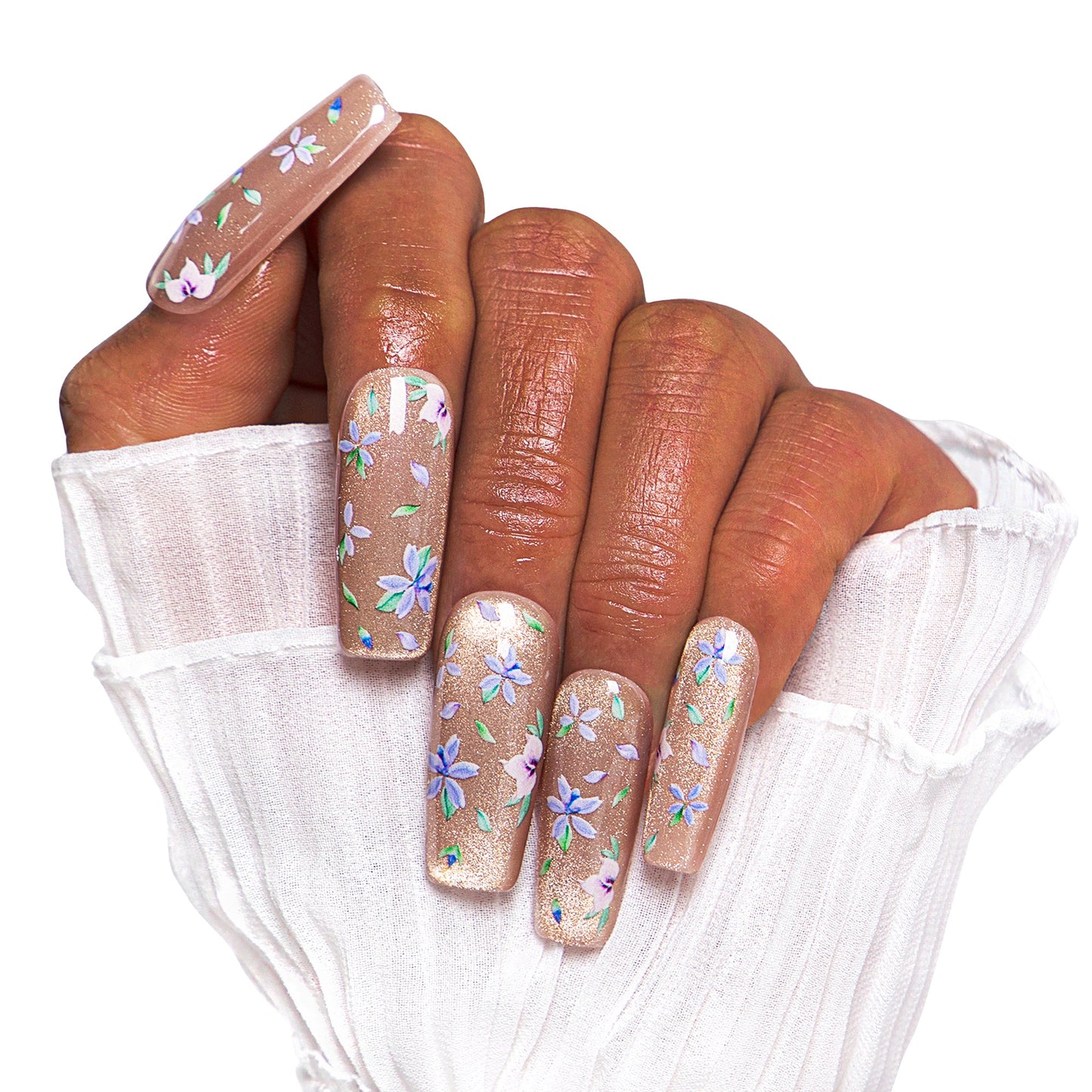 Timeless Bloom Handmade Nails H438