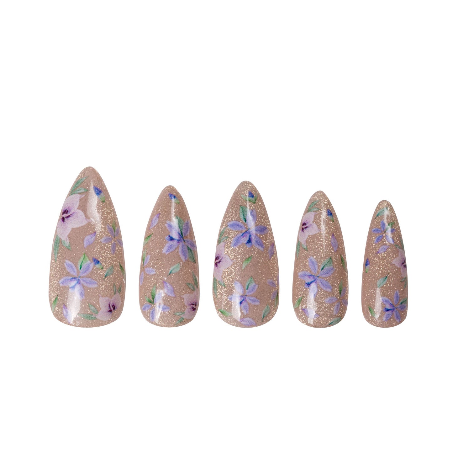 Timeless Bloom Handmade Nails H438