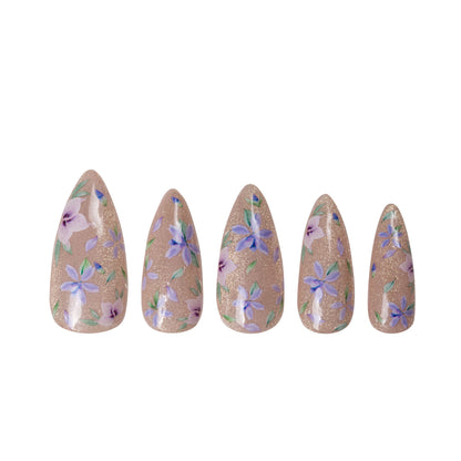 Timeless Bloom Handmade Nails H438