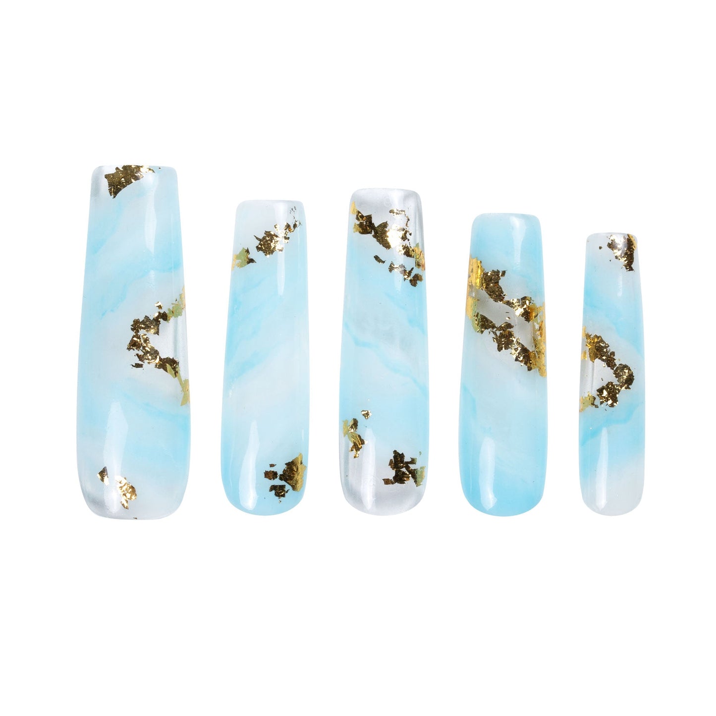 Celestial Sky Handmade Nails H449