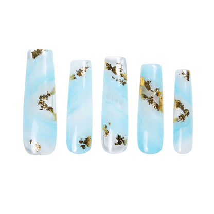 Celestial Sky Handmade Nails H449