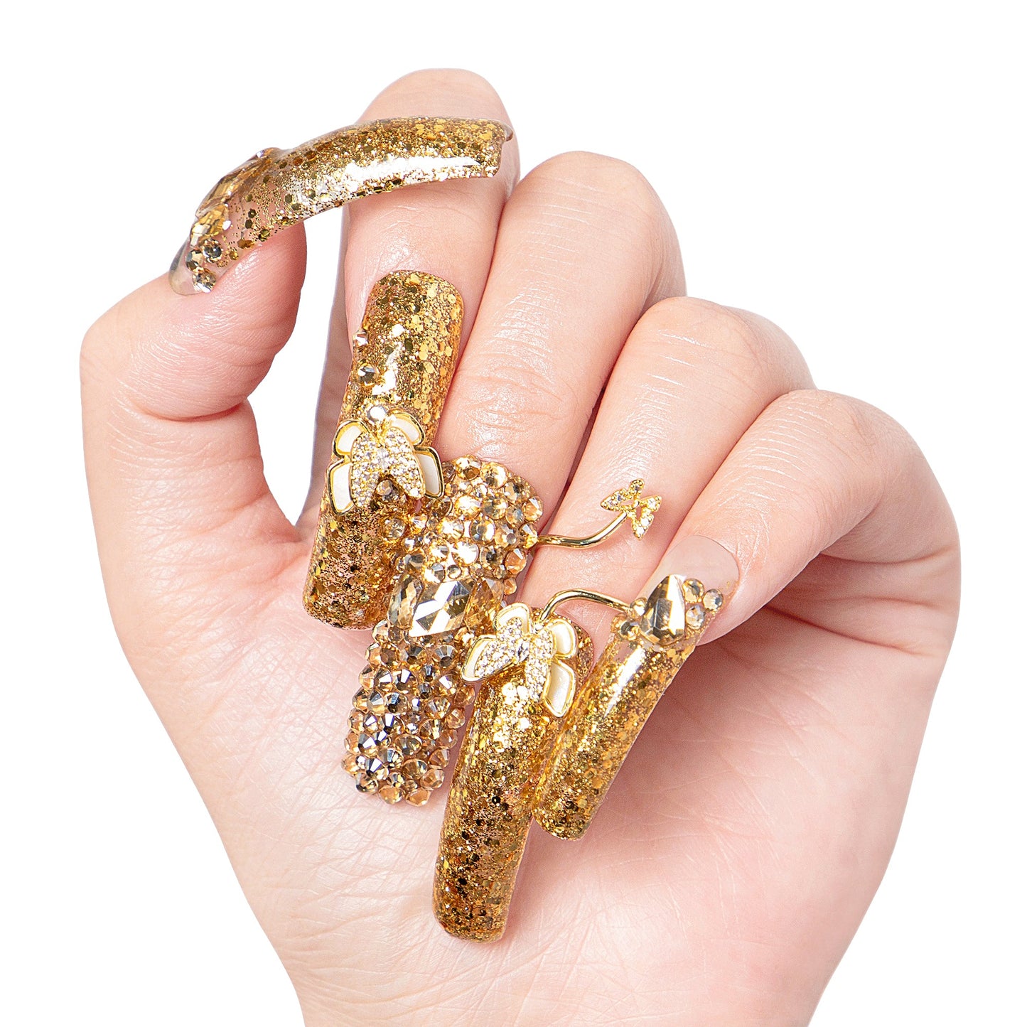 I Can Fly Handmade Nails H45