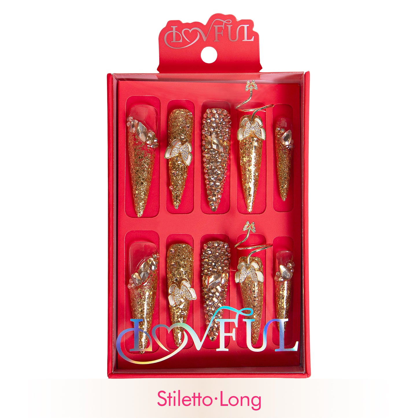 I Can Fly Handmade Nails H45