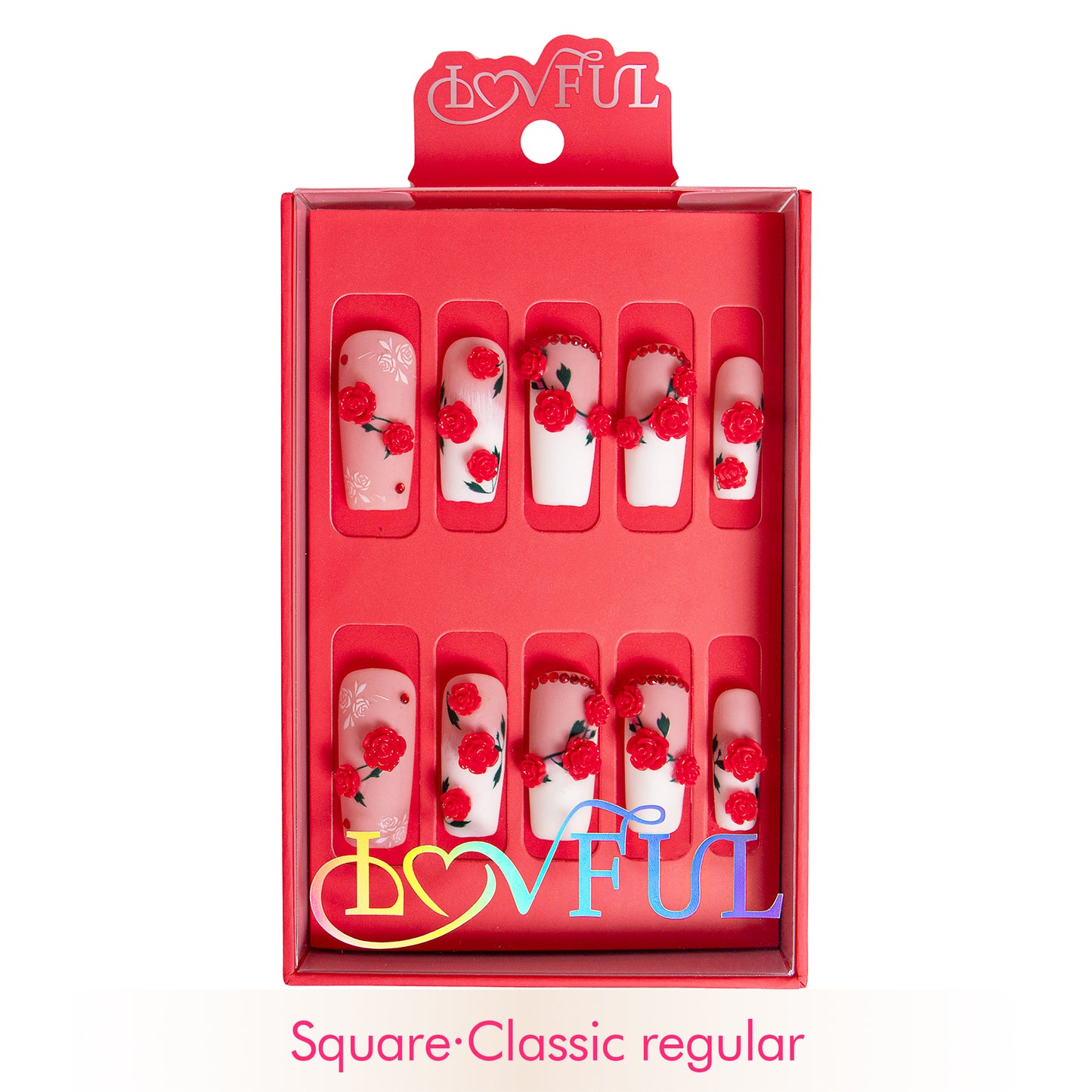 Vintage Elegance Handmade Nails H452