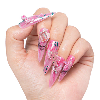 Victorian¡¯s  Dreams Handmade Nails H462