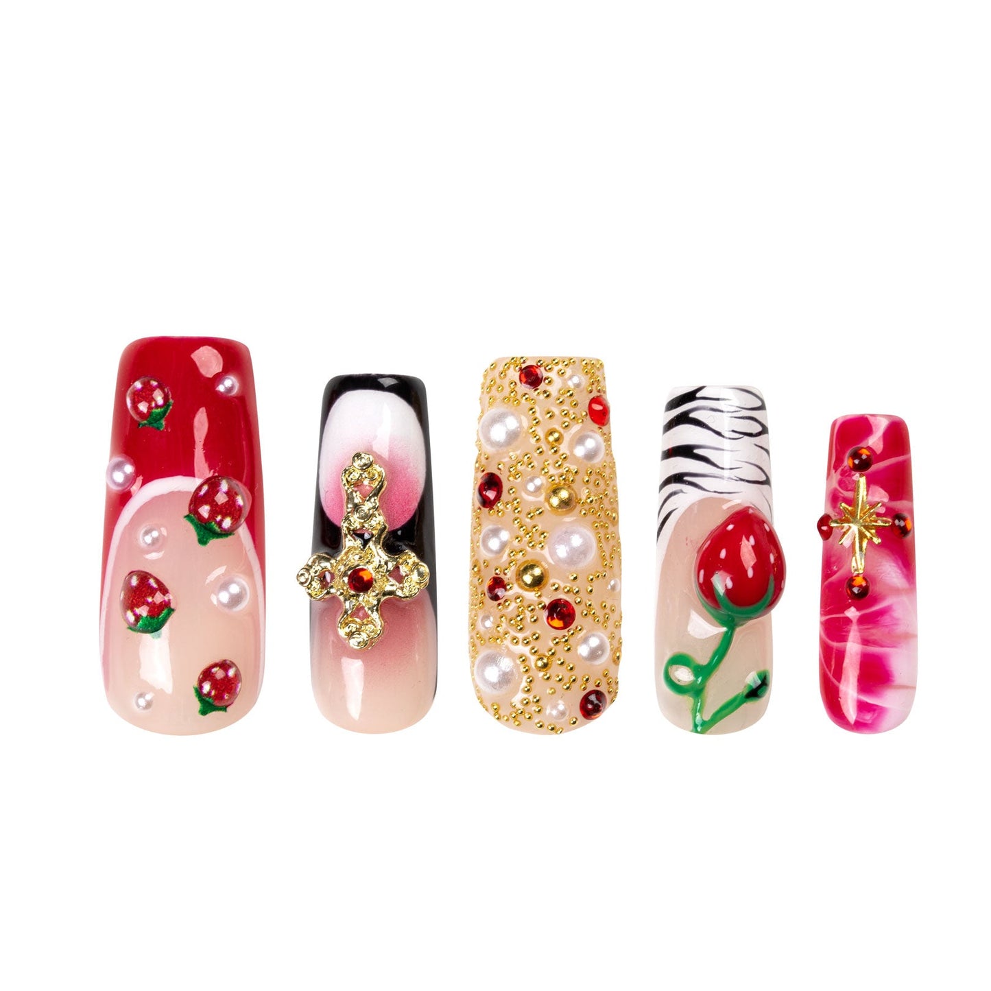 Eversweet Glitz Handmade Nails H469