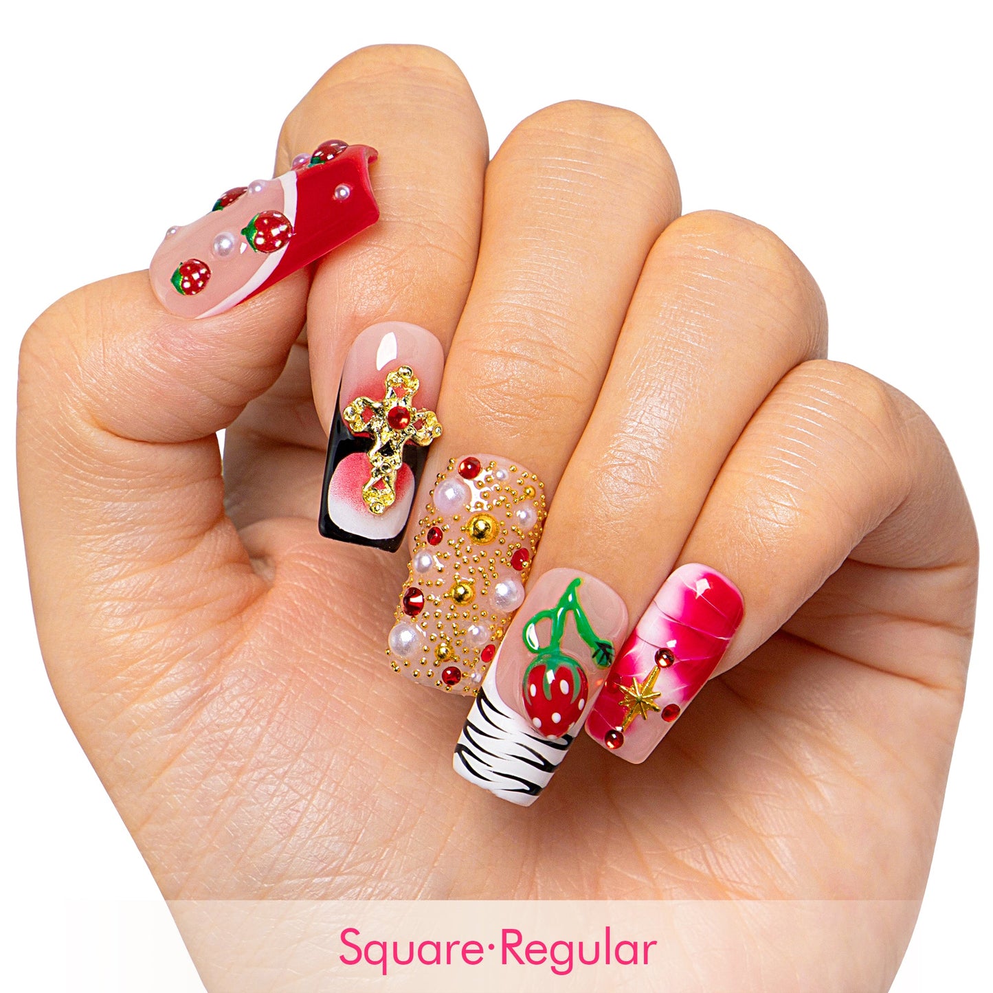 Eversweet Glitz Handmade Nails H469