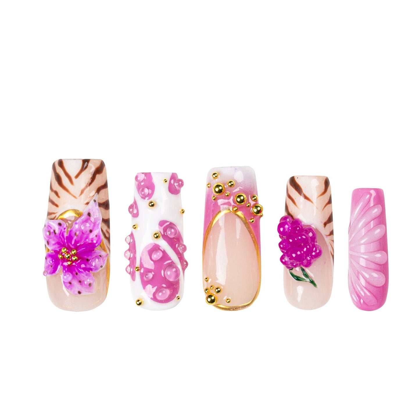 La Vida Rosé Handmade Nails H470