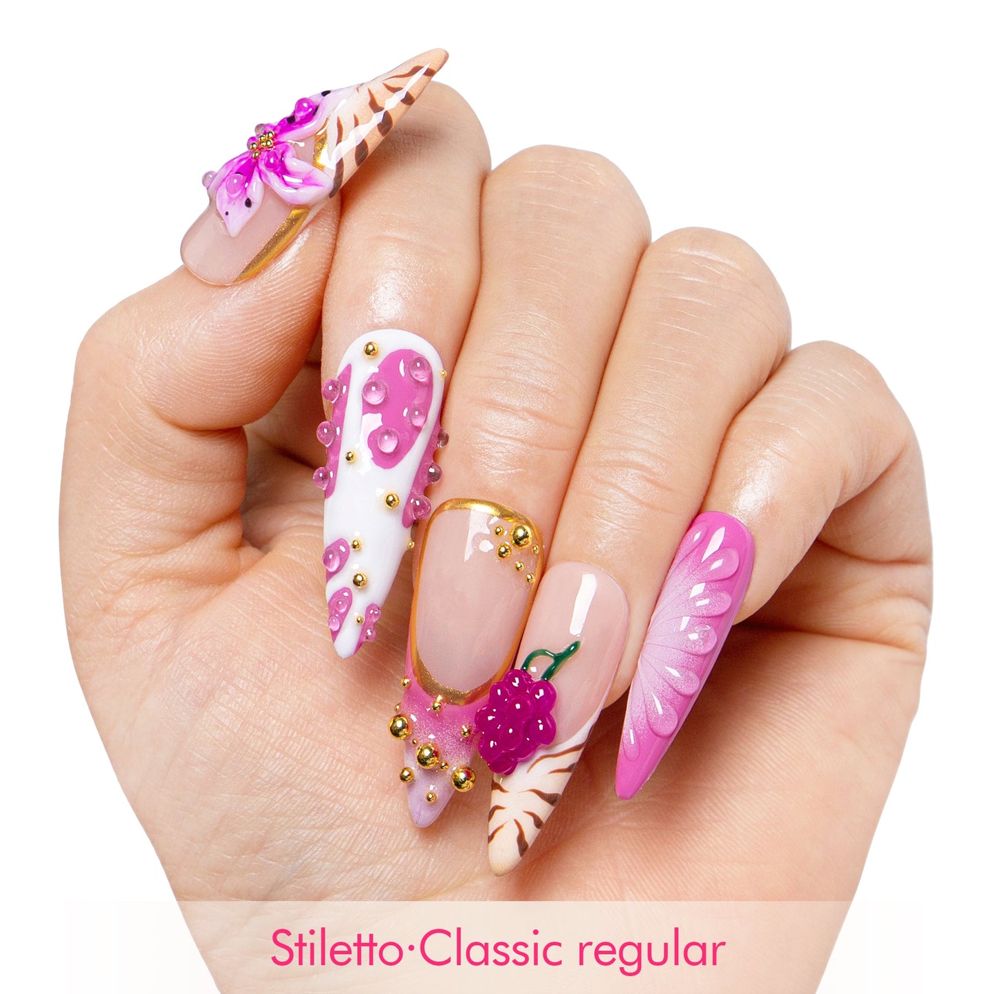 La Vida Rosé Handmade Nails H470