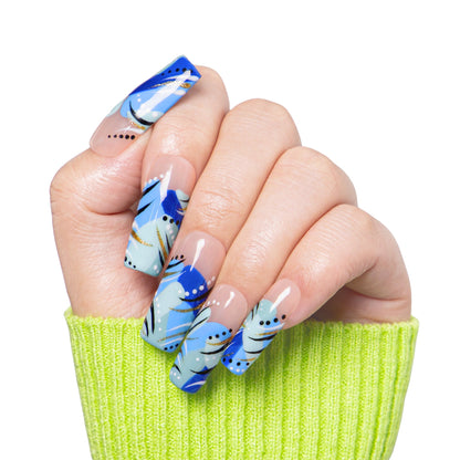 Clear Skies Handmade Nails H478