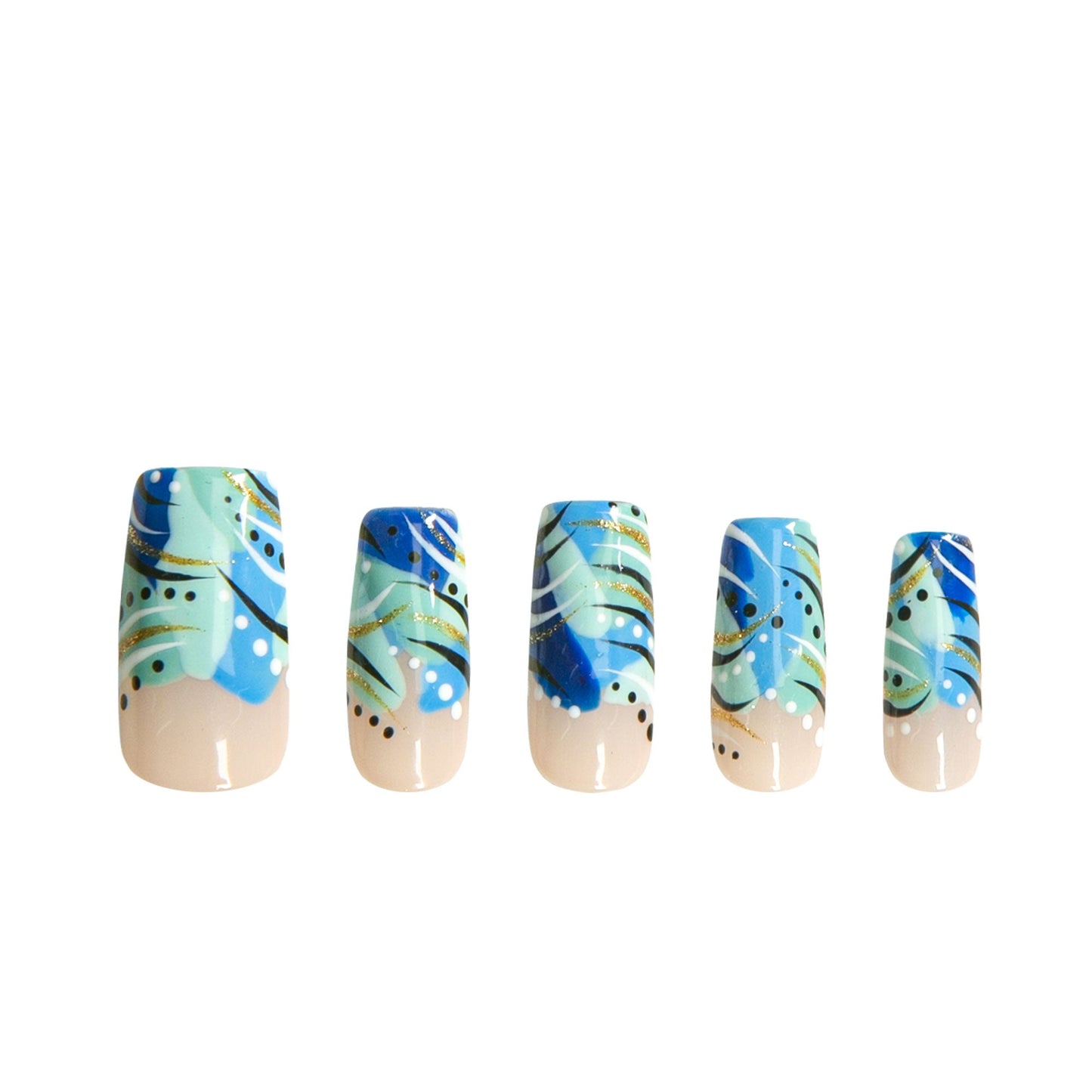 Clear Skies Handmade Nails H478