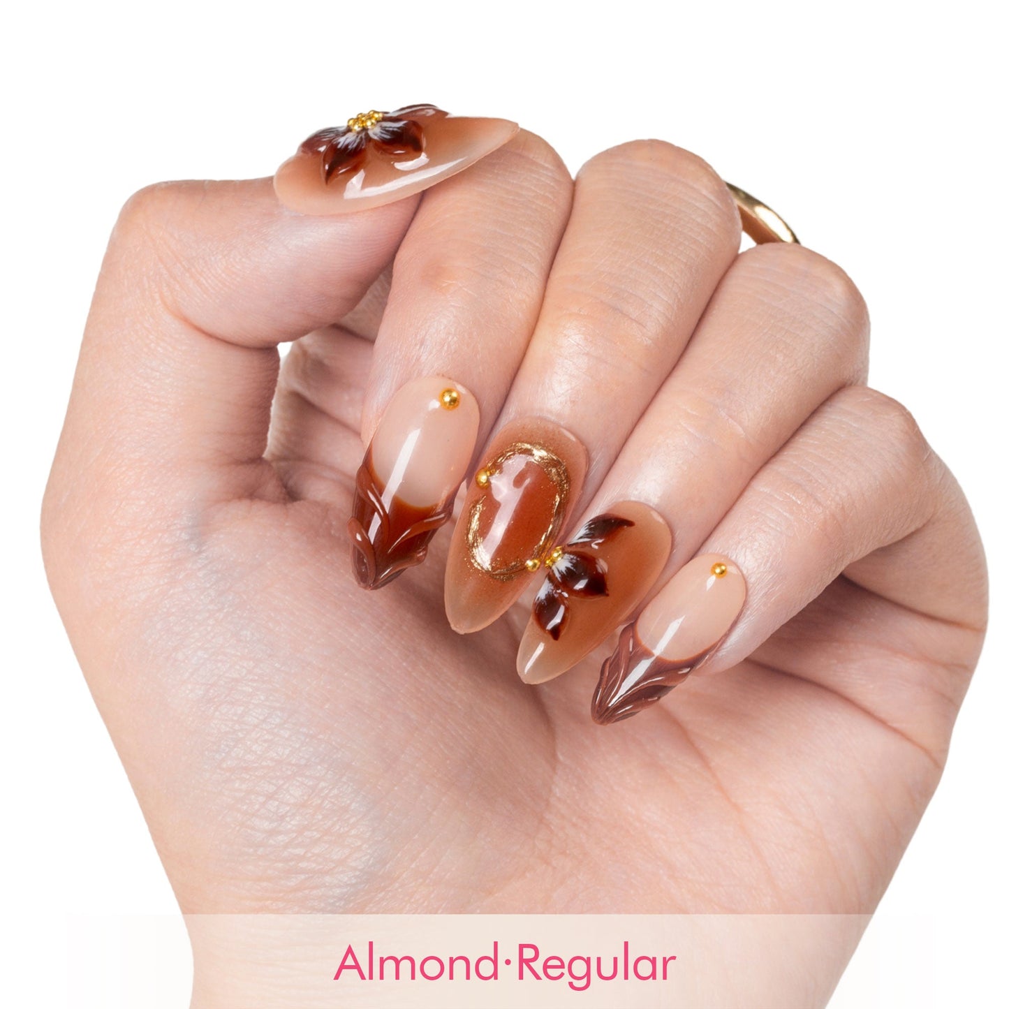 Summer Soir¨¦e Handmade Nails H503