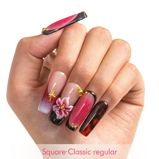 Phoenix Glow Handmade Nails H505