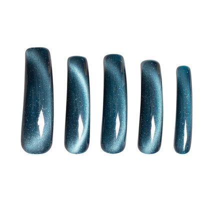 Blue Crush Handmade Nails H522