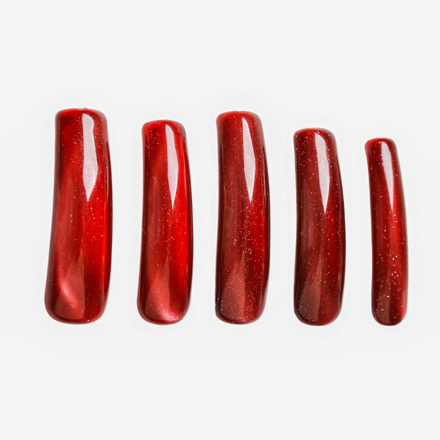 Crushed Velvet Handmade Nails H523