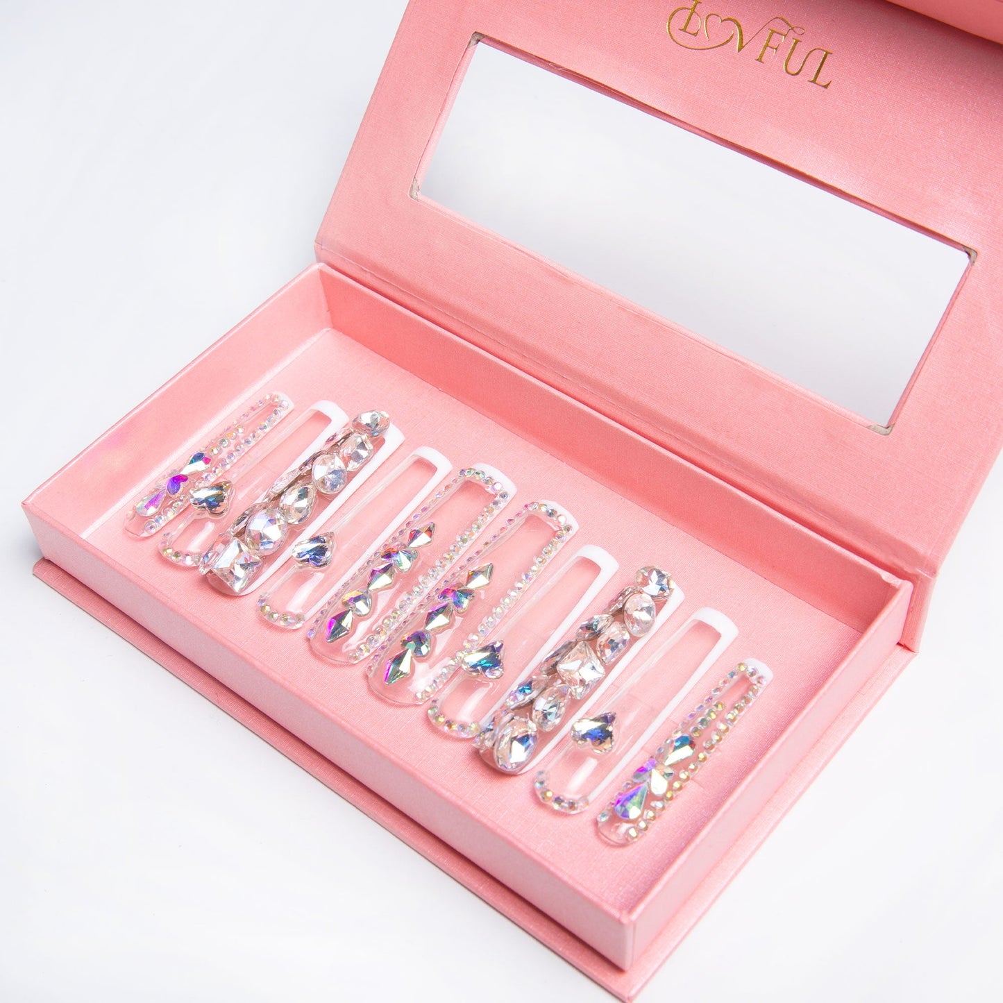 Chance French Tip Handmade Nails H53