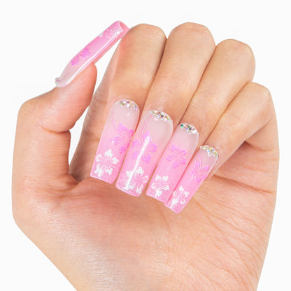 Blossom Breeze Handmade Nails H539