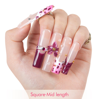 Beach Rodeo Handmade Nails H552