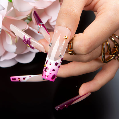 Beach Rodeo Handmade Nails H552