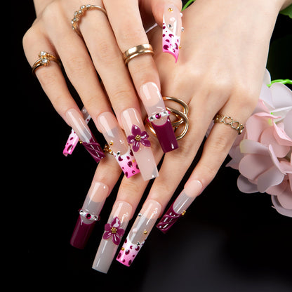 Beach Rodeo Handmade Nails H552