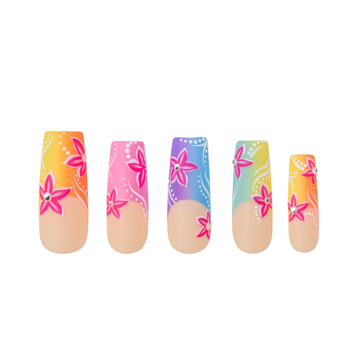 Color Me Chaotic Handmade Nails H571